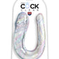 King Cock Clear Double Trouble - Clear - Large