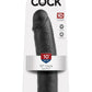 King Cock Dildo - Black - 10in