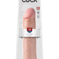 King Cock Dildo - Vanilla - 12in