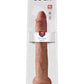 King Cock Dildo - Caramel - 13in