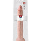 King Cock Dildo - Vanilla - 13in
