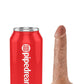 King Cock Dildo - Caramel - 5in