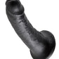 King Cock Dildo - Black - 6in