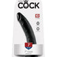 King Cock Dildo - Black - 7in