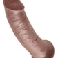 King Cock Dildo - Chocolate - 9in