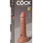 King Cock Elite Dual Density Silicone Dildo
