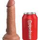 King Cock Elite Dual Density Silicone Dildo