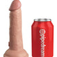 King Cock Elite Dual Density Silicone Dildo