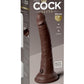 King Cock Elite Dual Density Silicone Dildo