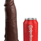 King Cock Elite Dual Density Silicone Dildo