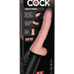 King Cock Plus Thrusting Cock with Balls - Vanilla - 6.5in