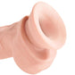 King Cock Plus Triple Density Dildo with Balls