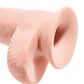 King Cock Plus Triple Density Fat Dildo with Balls