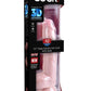 King Cock Plus Triple Density Fat Dildo with Balls - Vanilla - 10in