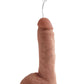 King Cock Squirting Dildo with Balls