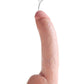 King Cock Squirting Dildo with Balls