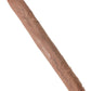 King Cock Thick Double Dildo - Caramel/Tan - 16in