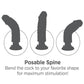 King Cock Vibrating Dildo