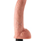 King Cock Vibrating Dildo with Balls