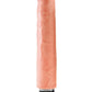 King Cock Vibrating Stiffy Dildo - Vanilla - 10in