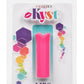 Kyst Lips Rechargeable Silicone Bullet Vibrator - Pink