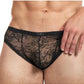 Lace King Lace Bikini - Black - Large/XLarge