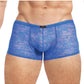 Lace King Lace Boxers - Blue - Large/XLarge
