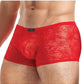Lace King Lace Boxers - Red - Medium/Small