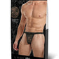 Lace King Lace G-String - Black - Medium/Small