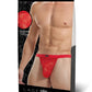 Lace King Lace G-String - Red - Medium/Small
