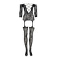 Le Desir Criss Cross Neck Bodystocking
