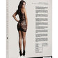 Le Desir Criss Cross Neck Mini Dress