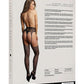 Le Desir Fishnet and Lace Garterbelt Stocking