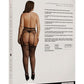 Le Desir Garterbelt Stockings with Lace Top