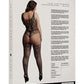 Le Desir Lace and Fishnet Bodystocking