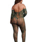 Le Desir Lace Long Sleeved Bodystocking