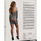 Le Desir Long Sleeved Net Mini Dress