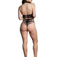 Le Desir Shade Carpo Xlvi Two Piece with Turtleneck, Crop Top and Pantie