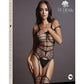 Le Desir Shredded Bodystocking - Black - One Size