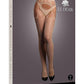 Le Desir Shredded Suspender Pantyhose - Beige/Tan - One Size