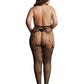 Le Desir Shredded Suspender Pantyhose