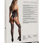 Le Desir Strapless Crotchless Teddy with Stocking