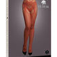 Le Desir Suspender Pantyhose with Strappy Waist - One Size - Sunset Glow - Orange - One Size