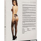 Le Desir Suspender Rhinestone Pantyhose