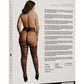 Le Desir Suspender Striped Pantyhose