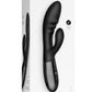 Le Wand Blend Rechargeable Siliconel Rabbit Vibrator - Black