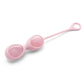 Le Wand Crystal Yoni Eggs Silicone Kegal Balls - Rose Quartz