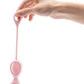 Le Wand Crystal Yoni Eggs Silicone Kegal Balls - Rose Quartz