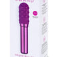 Le Wand Grand Bullet Rechargeable Silione Vibrator - Cherry/Purple