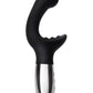 Le Wand Xo Rechargeable Silicone Dual Stimulating Vibrator - Black
